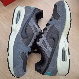 New Without Box Nike Air Max Coliseum Racer Running Shoes  Gray Green  Mens 8.5